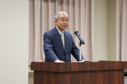 平成２４年度国際交流センター修了式