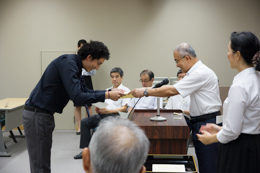 平成２5年度国際交流センター修了式