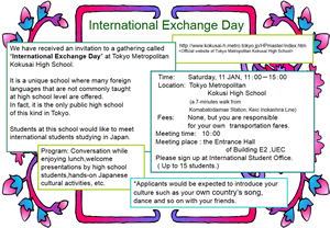 International Exchange Day 2013