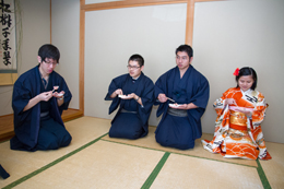 kimono tea class
