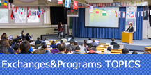 Exchanges Programs TOPICS