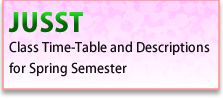 Class Time-Table and Descriptions