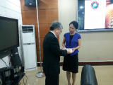 Photo 2, Dr. Xing and Dr. Nakano