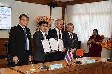 Fig1: KMUTNB - signing ceremony