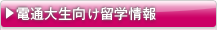 電通大生向け留学情報