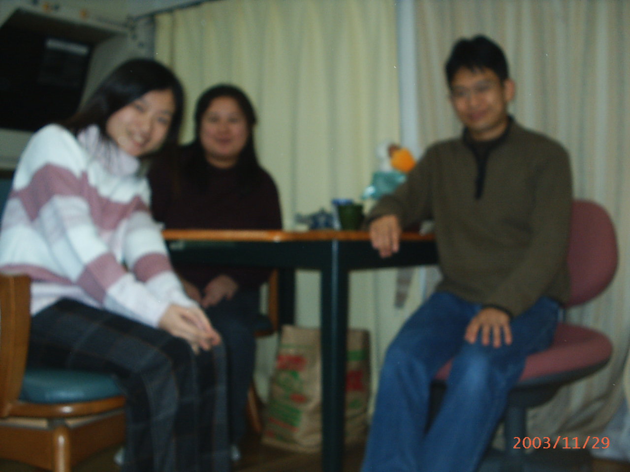 I & host family