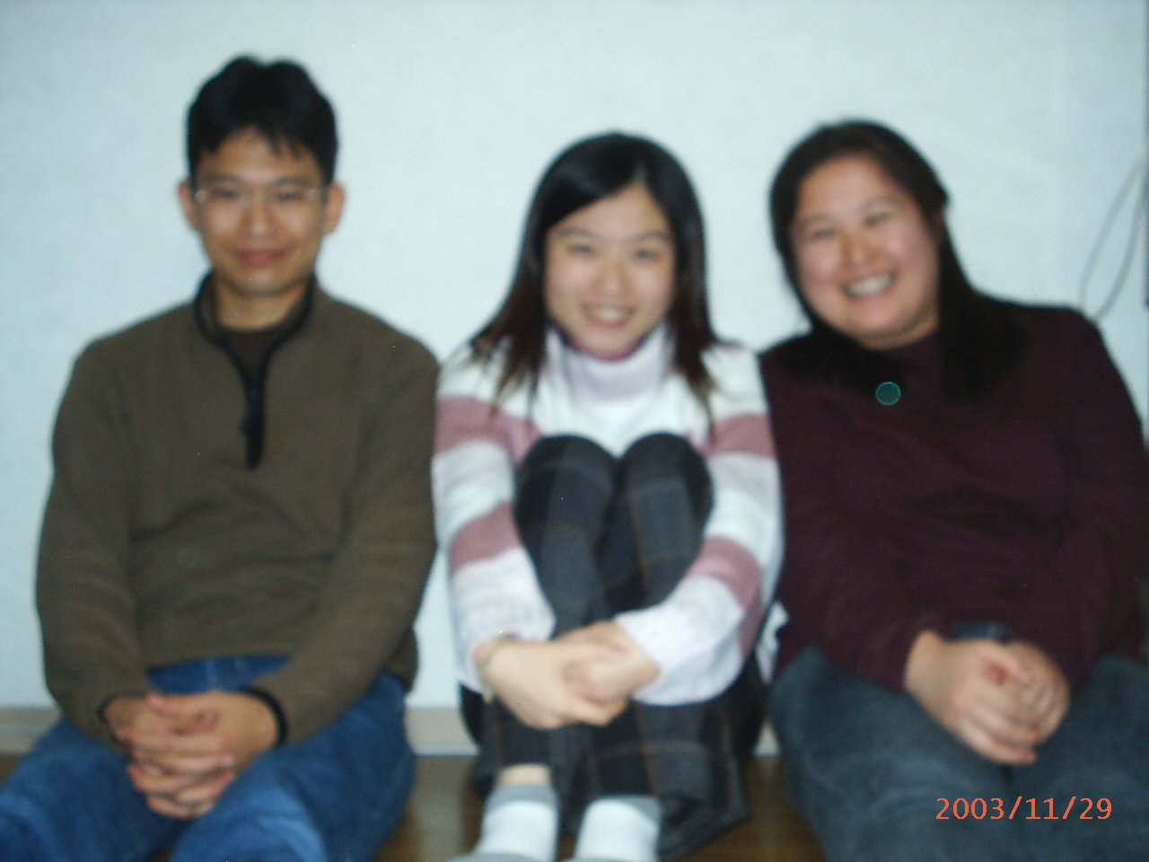 I & host family