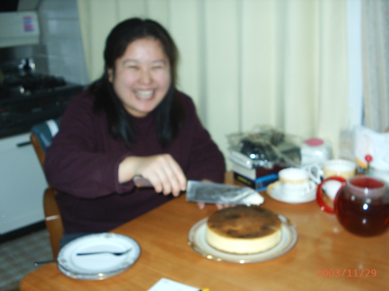 home ma & cheese cake