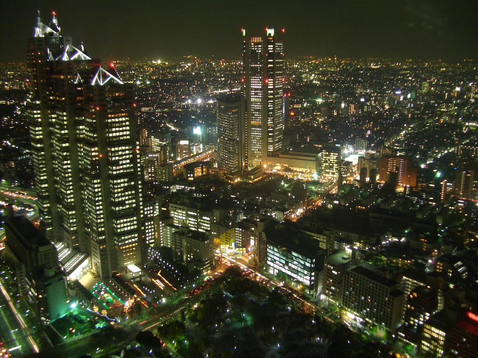 the tokyo night lights