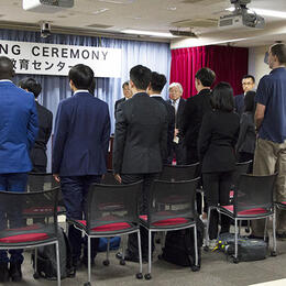 平成31年度春学期 国際教育センター入学式の報告<br /><span>2019年5月13日</span>