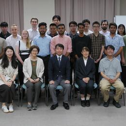 令和７(2025)年度　秋学期 国際教育センター入学式の報告<br /><span>2025年10月14日</span>