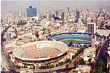 Plaza de Toros M�xico y Estadio Azul